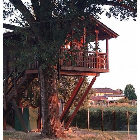 La Casa Sull'Albero Oasi Certosa Di Pavia Villa Borgarello Exterior photo